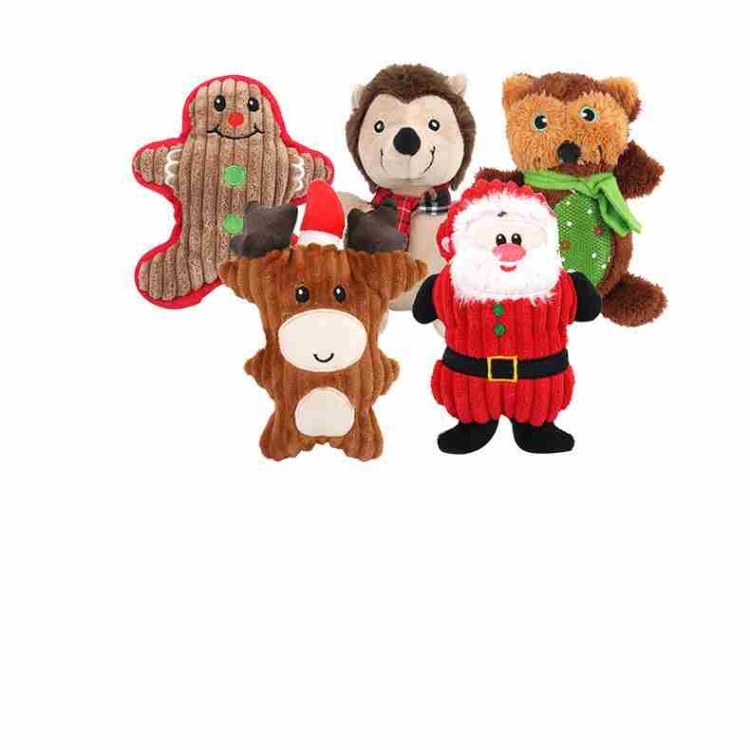 Plush fabric Christmas series dog toy