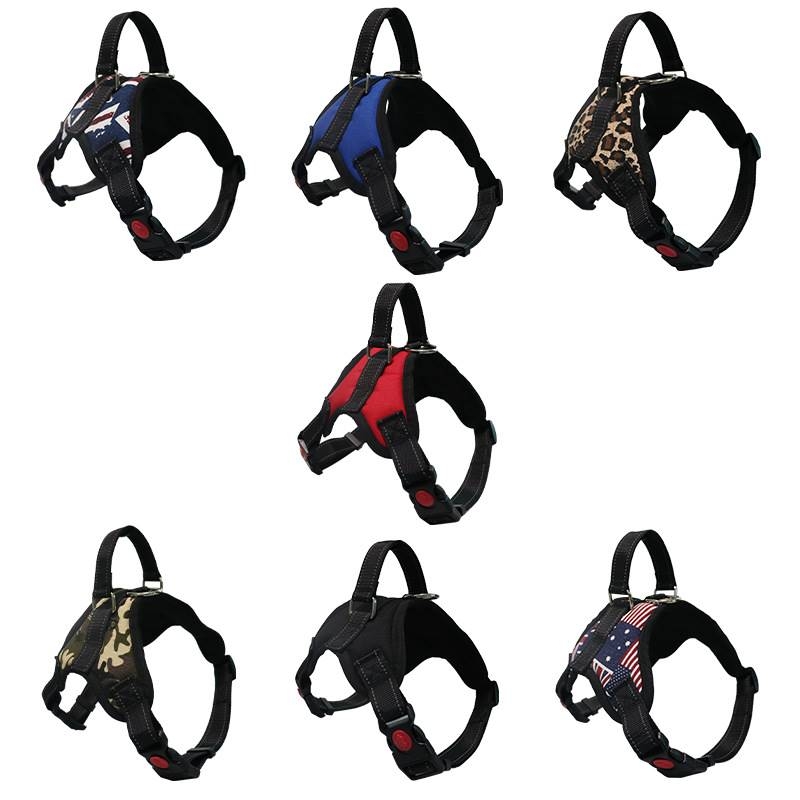 Polyester nine colour pet harness