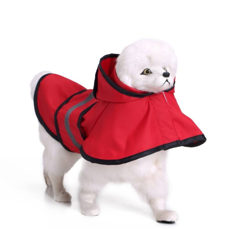 Polyester Fashion Pet Raincoat