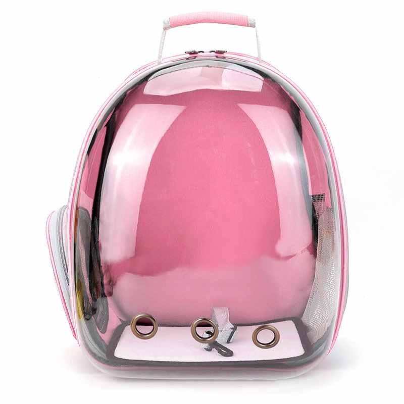Transparent breathable shoulder wear-resistant small pet backpack