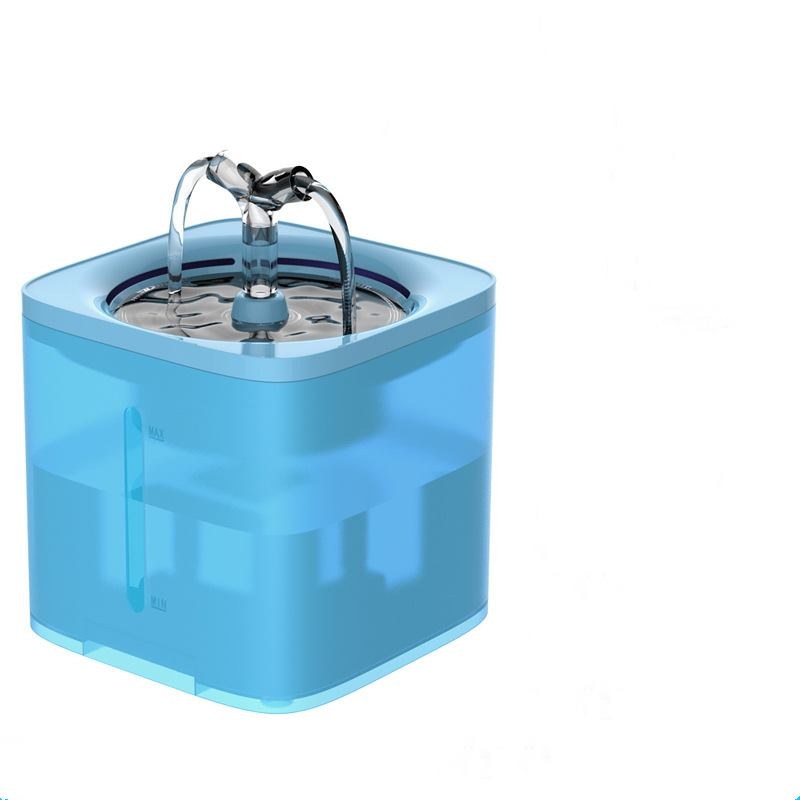 Semi-permeable Matt texture water dispenser for pets