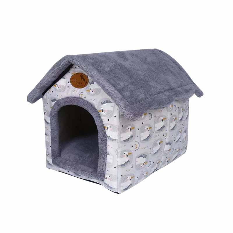House shaped pet kennel