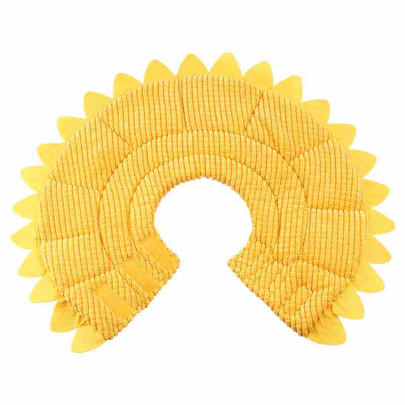 Sunflower Shaped Pet Recovery Collar