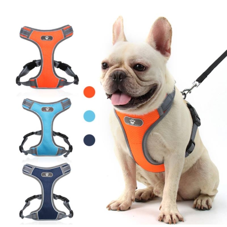 Oxford cloth orange blue harness