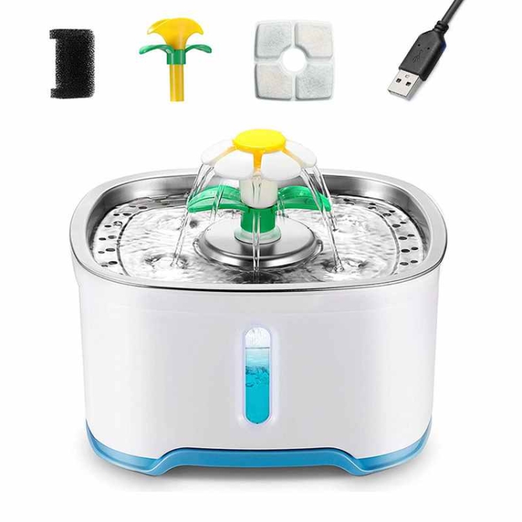 2.5L Oval Square Pet Water Dispenser