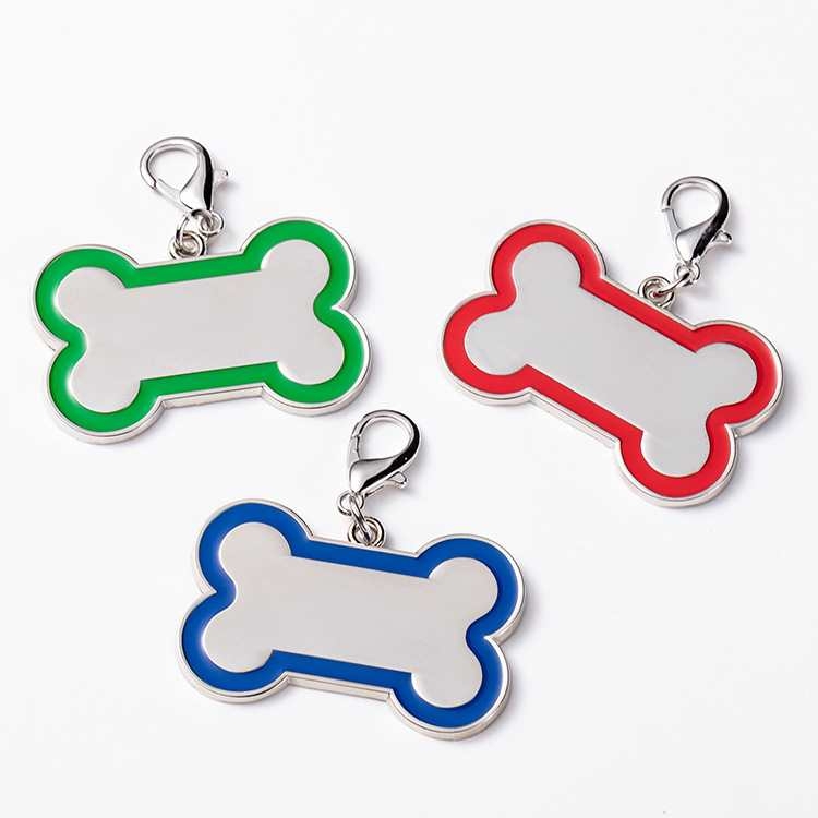 Bone shaped pet tag wholesale