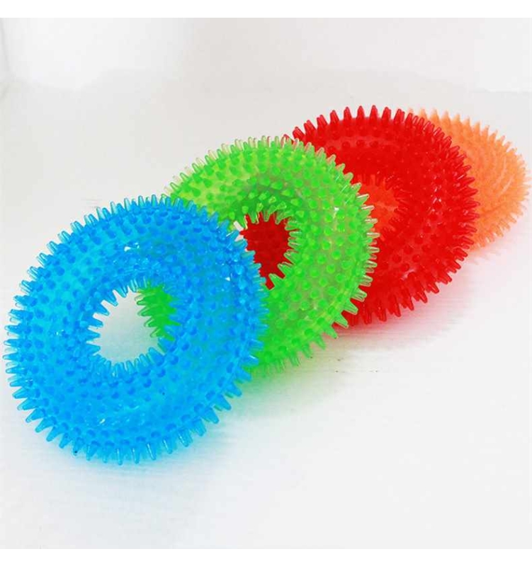 Thorn ring shape dog toy