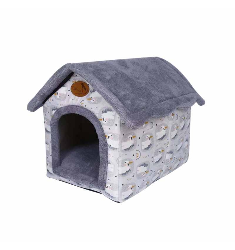 House shaped pet kennel