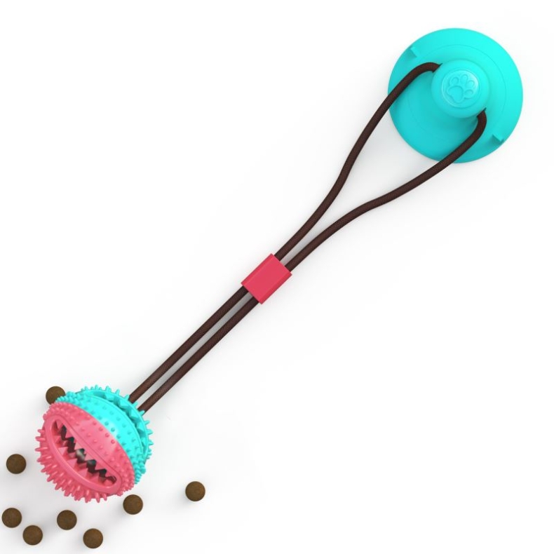 Pet dog sucker leaking ball interactive toy