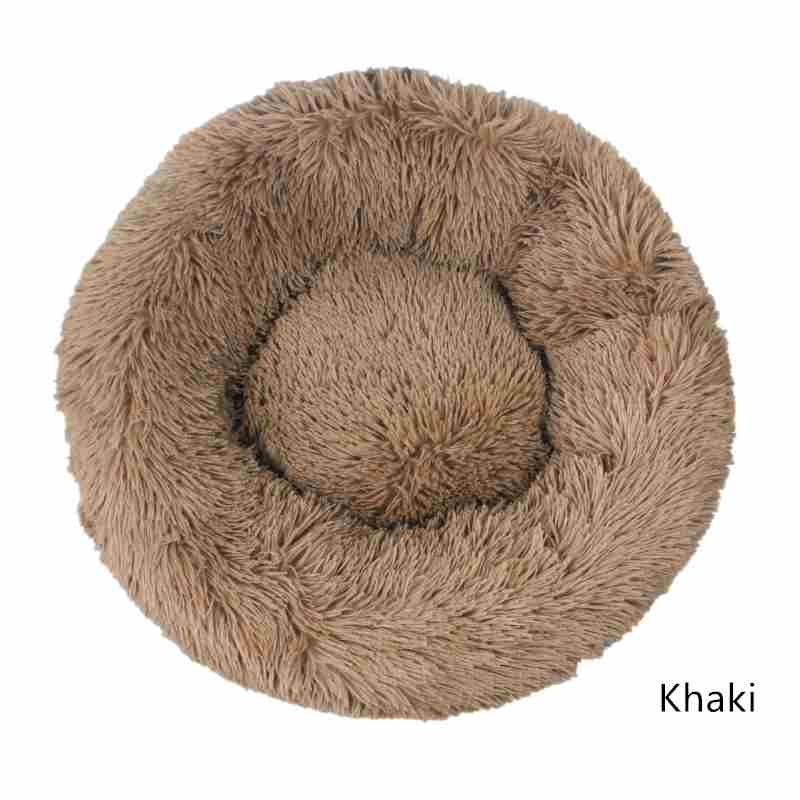 Winter warm cat and dog round kennel