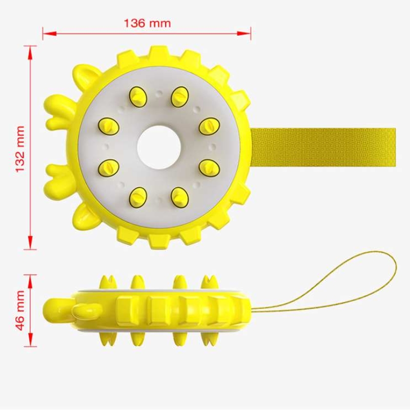 Sunflower Shaped Dog Toy