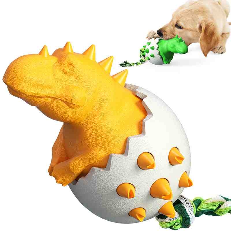 Dinosaur Shaped Dog Toy