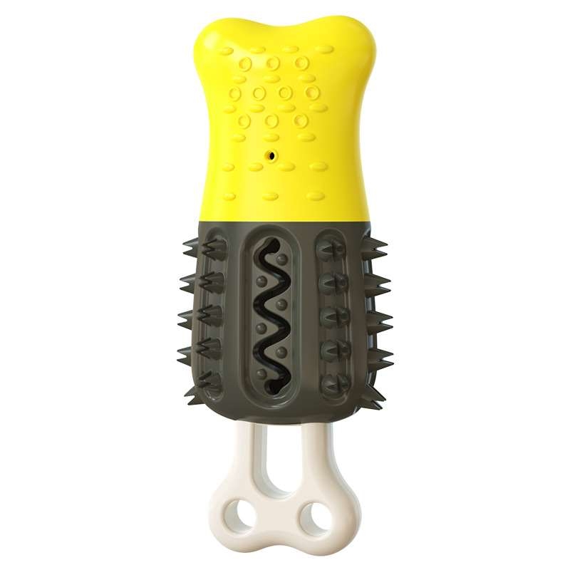 Popsicle shaped dog chew toy