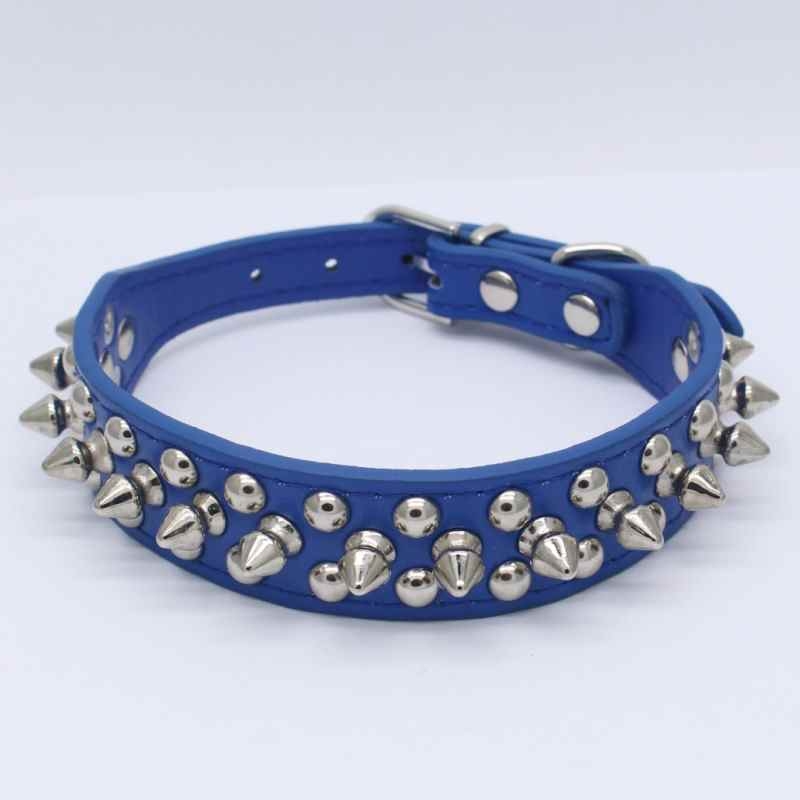 PU Anti-bite rivet pet collar