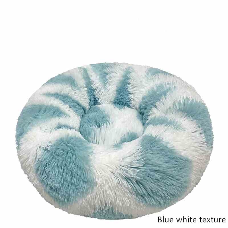 Round Plush Warm Pet Nest