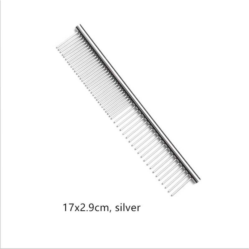 All stainless steel pet comb