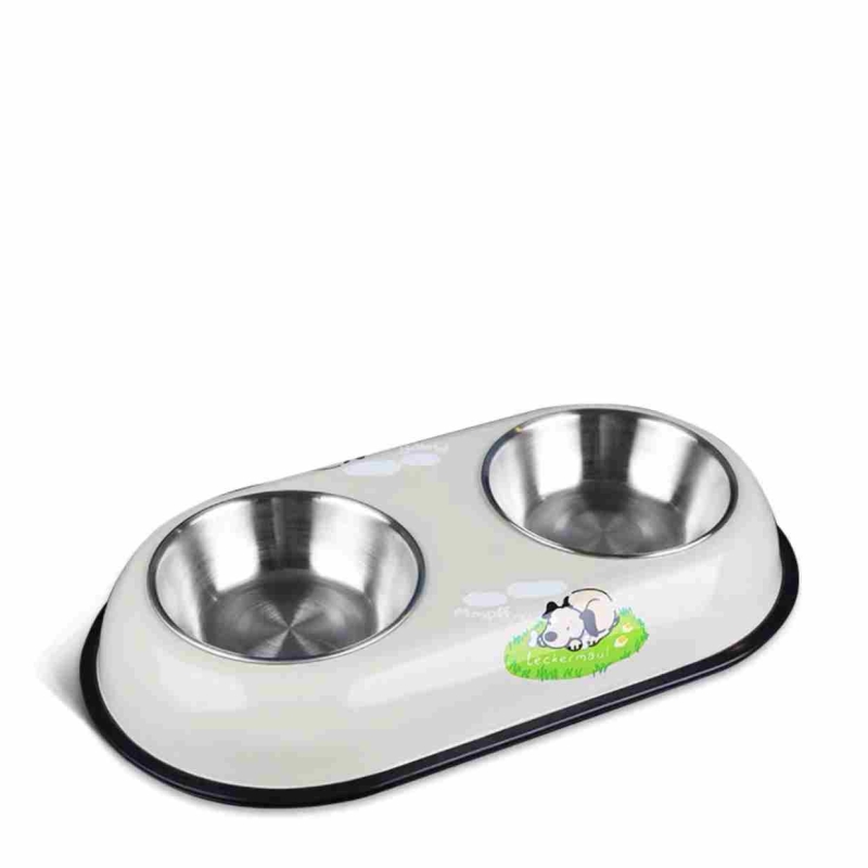 Anti-overturning cartoon pet bowl