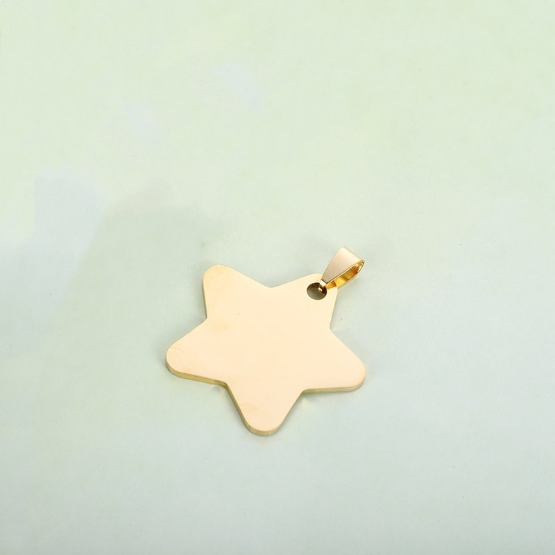 Star shaped pet tag