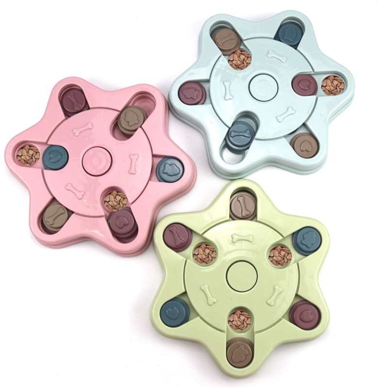 Gourmet carousel pet educational toys