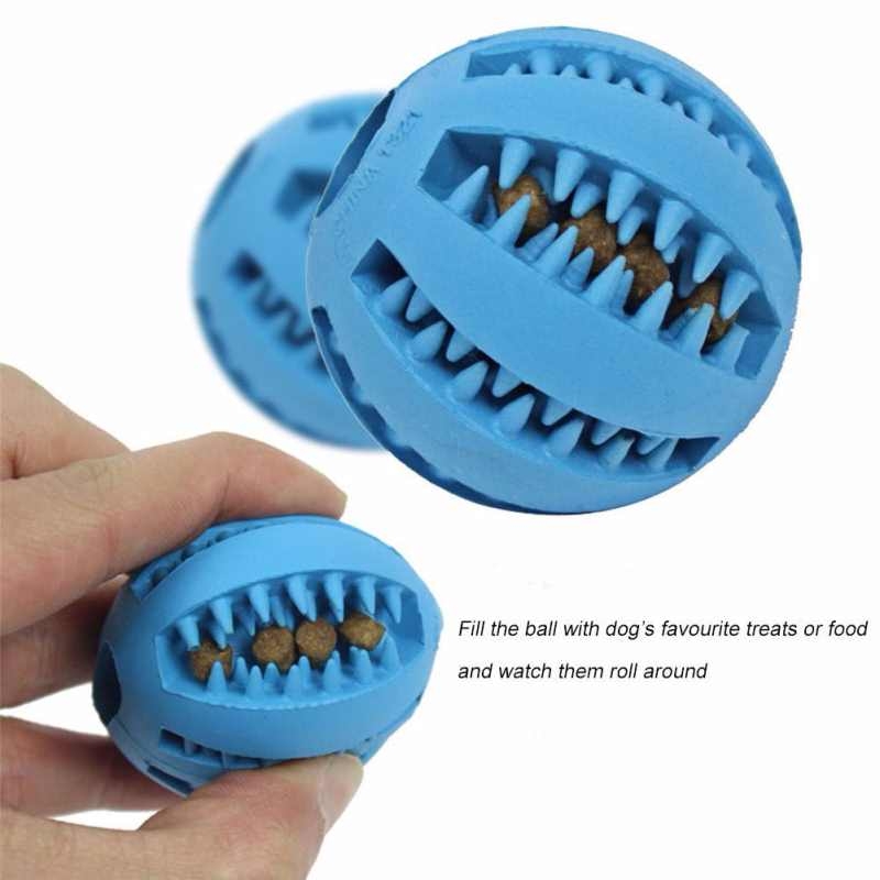 Watermelon shaped pet food leakage toy